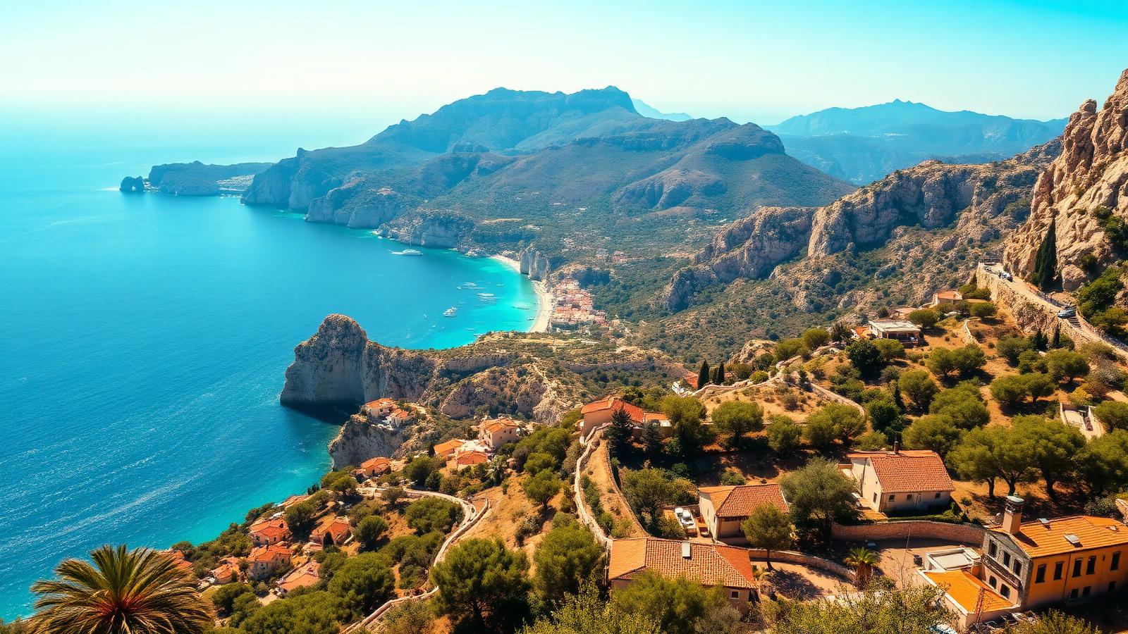 Mallorca coastline in Spain
